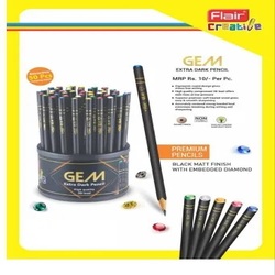 Flair GEM Extra Dark Pencil 50 Pcs Stand